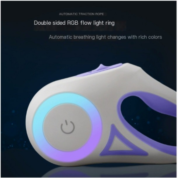 Automatic Retractable Dog Leash and Collar for Pets