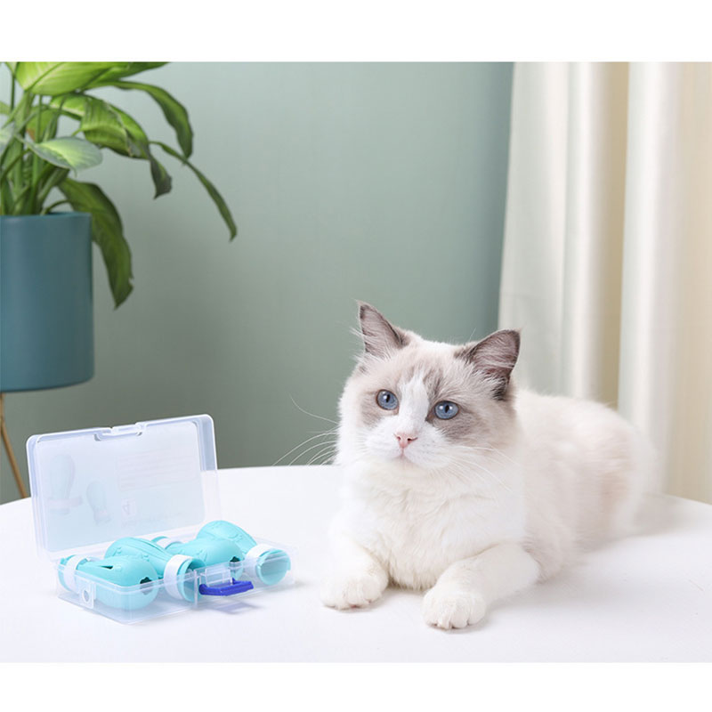 Adjustable Cat Paw Protector and Silicone Nail Cover